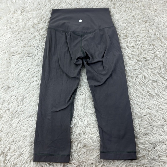 Lululemon Align Crop (19") Dark Carbon - Picture 4 of 5